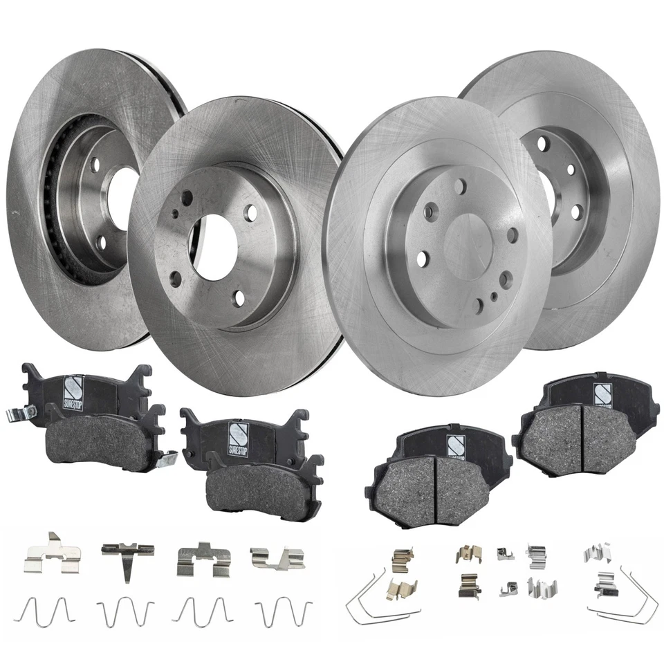 Front and Rear Brake Disc and Pad Kit For 1994-1997 and 1999-2002 Mazda Miata - Image 1 of 4