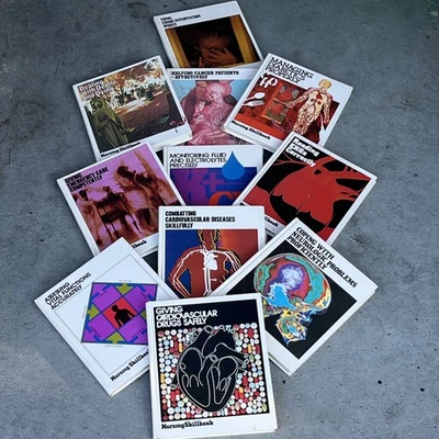 Vintage Nursing Skillbook Collection - 11 Books - Medical Textbooks - Healthcare - Image 1 of 4