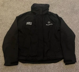 Mercedes Benz World Jacket Hooded Coat Windproof Waterproof Size Small Pirelli - Picture 1 of 11