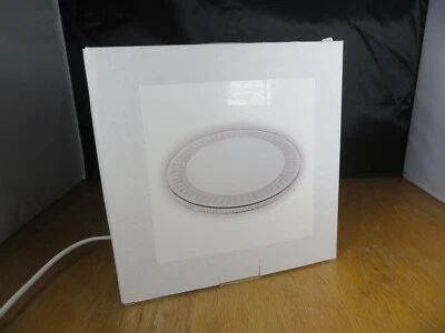 Nueva vela/placa de exhibición decorativa mediana redonda con cuentas espejo en caja Foto 1 de 4