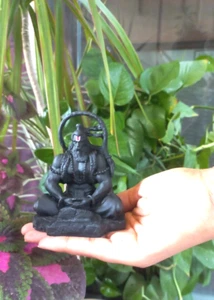3.5" Hanuman Bajrangbali Idol Home Temple Statue Car Dashboard Religious Gifts - Picture 1 of 7