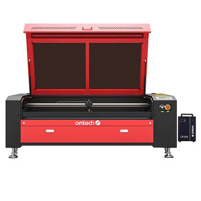 OMTech 35x50 130W CO2 Laser Engraver Cutter Cutting Machine with Water Chiller - Image 1 of 4
