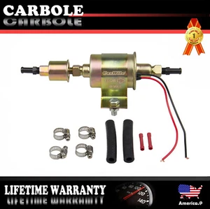 Bomba de combustible eléctrica universal E8012S en línea baja presión 5-9 PSI GAS diésel 12 V - Imagen 1 de 12