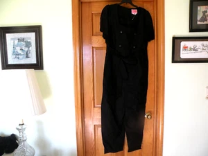 NEU KATE SPADE SCHWARZ JUMPSUIT QUADRATISCHER AUSSCHNITT RÜCKEN REISSVERSCHLUSS NJM00009 185/104A 12 - Bild 1 von 10