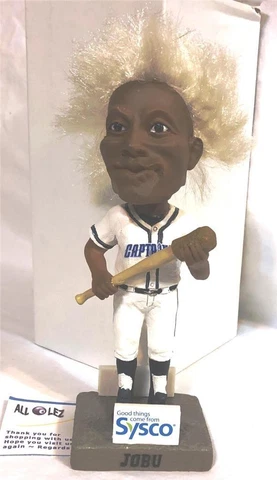2015 LAKE COUNTY CAPTAINS "JOBU" SGA BOBBLEHEAD MAJOR LEAGUE MOVIE INDIANS ~ NIB Cover