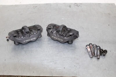 Par de pinzas de freno delanteras derecha izquierda Honda Cbr600rr 2005-06 OEM Foto 1 de 4