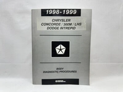 Chrysler LHS 300M Concorde 1998-1999 y Dodge carrocería intrepid procedimientos de diagnóstico Foto 1 de 4