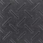 FlexGard Checkerplate Top Rubber Mats, 3/4" x 4' x 6', 400 Mats, Gym & Stall Mat