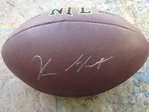 *KAREEM HUNT*SIGNED*AUTOGRAPHED*FOOTBALL*CLEVELAND*BROWNS*KANSAS CITY*CHIEFS*COA - Picture 1 of 5