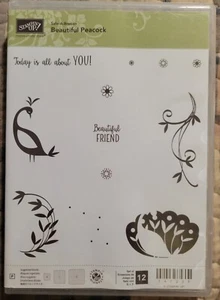 Stampin' Up! PENSIONIERTER Stempel ""Schöner Pfau"" Verkauf-A-Bration #147239 - Bild 1 von 2