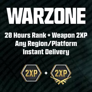 🔥 20 HOURS WARZONE DUAL 2XP ~ BO6 S1 | 20H RANK + 20H WEAPON | INSTANT DELIVERY - Picture 1 of 1