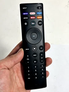 NEW Vizio TV Remote Control XRT140V5 w HBOMax Netflix Prime Pluto iHeart Crackle - Picture 1 of 7