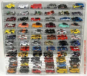 1/64 Die Cast Display Case compatible with Hot Wheels 72 Long Compartment, - Picture 1 of 7