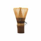 Japanese Natural Black Bamboo Matcha Green Tea Whisk 100 Prong Chase Stir Tool