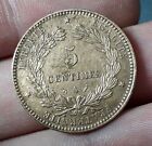 Monnaie France 5 centimes Ceres 1891 A Paris rare en l'état
