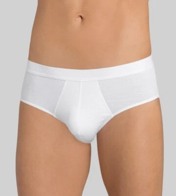 SLOGGI 24/7 MIDI MEN UOMO SLIP COTONE - CONF DOPPIA BIANCO NERO - Immagine 1 di 4