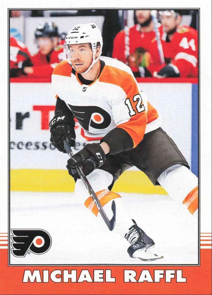 2020-21 O-Pee-Chee Retro Michael Raffl Philadelphia Flyers #181 - Image 1 of 2