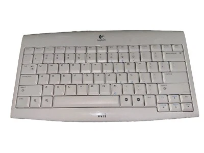 Logitech Wireless Keyboard for Nintendo Wii Receiver powers on AA52 - Image 1 of 4