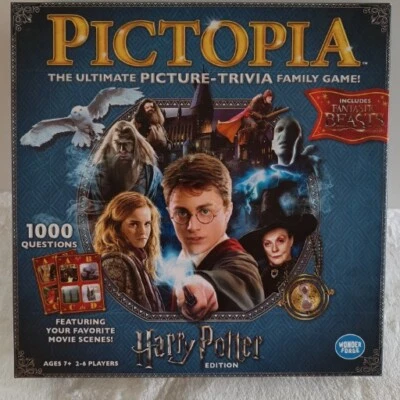 Harry Potter Pictopia Family Board Game 100% Complete Excellent Condition - Image 1 of 4
