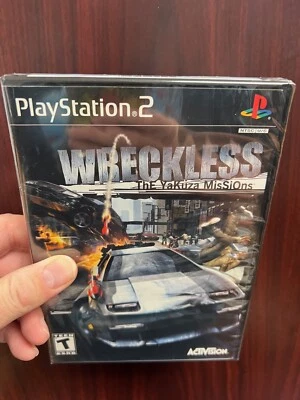 Wreckless: The Yakuza Missions (Sony PS2, 2002) New -SEALED READ DESCRIPTION - Image 1 of 3