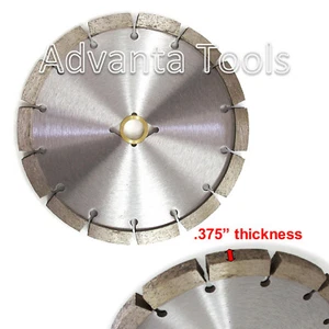 7” x .375” Tuck Point Diamond Saw Blade for Concrete Masonry Mortar Removal - Picture 1 of 4