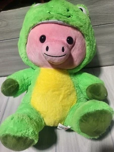 14.5” Disguisimals RIBBIT the Frog Pig Plush Peek-A-Boo Toys - Picture 1 of 8