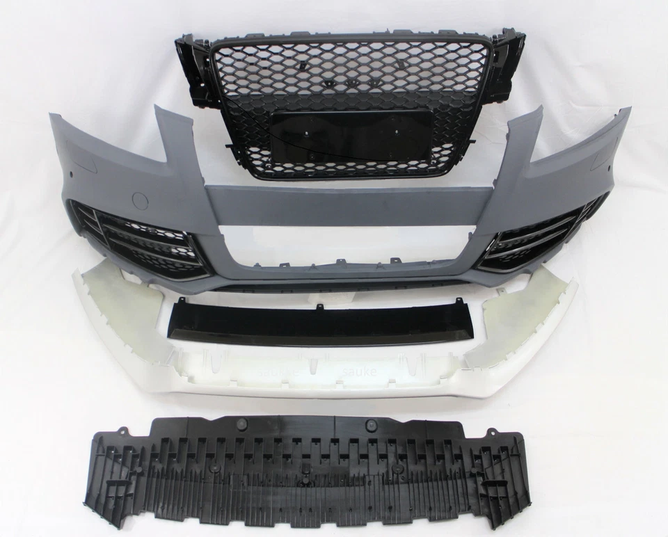 for 2008 - 12  A5, S5 RS5 style front bumper grille valance conversion set kit  - Изображение 1 из 4