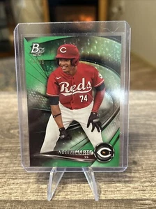 Bowman Platinum Top Prospects 2022 lámina verde helada #TOP56 Noelvi Marte/99 - Imagen 1 de 3