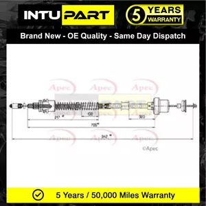 Cable de embrague IntuPart 1.1 1.4 1.6 MG ZR 2001-2005 Rover 25 2003-2005 - Imagen 1 de 2