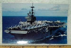 vintage U.S. Military Postcard USS Independence CV-62 #18680-E - Picture 1 of 2
