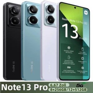 Xiaomi Redmi Note 13 Pro 5G Smartphone 12+512GB/8+256GB 6,67″ AMOLED 200MP NFC