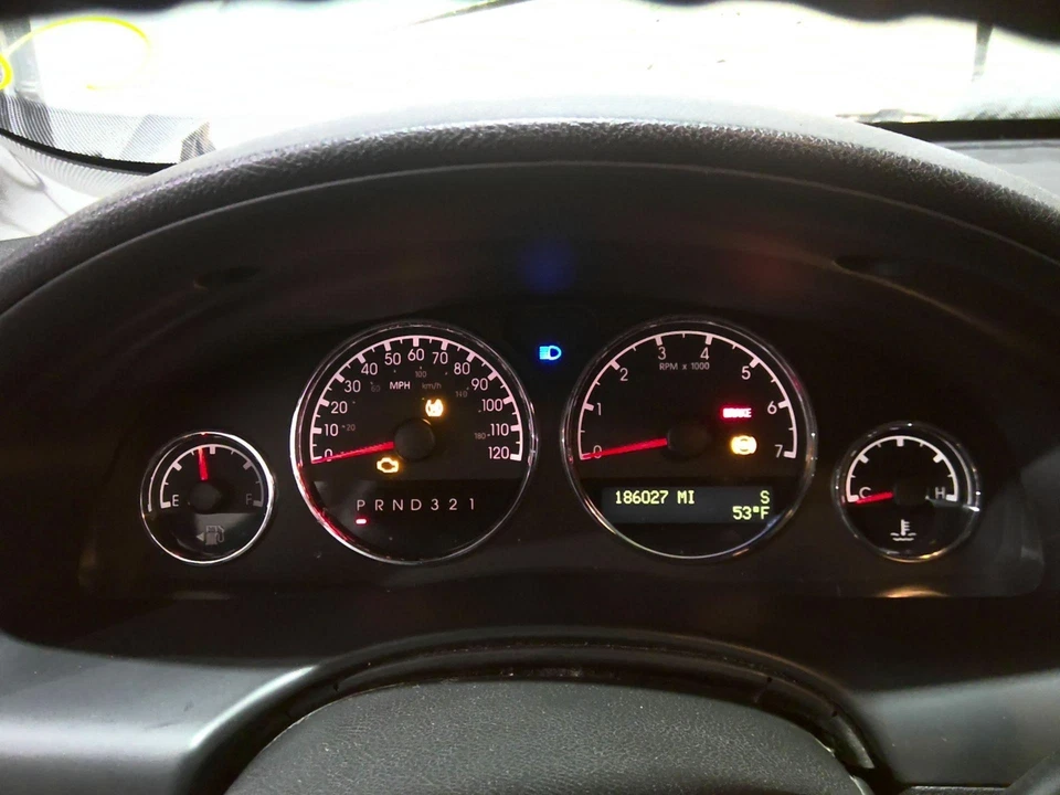 Cuadro de instrumentos velocímetro Chevy Uplander 2008-2009 186 k (AT) (opcional UH9) Foto 1 de 1