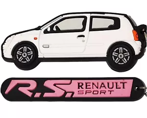 Renault Clio 172 / 182 Key Ring White + Renault Sport Key Ring - Imagen 1 de 3