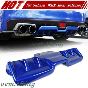 2021 Fit FOR SUBARU WRX STI 4th Sedan H Type Rear Bumper Diffuser Painted #K7X - Picture 1 of 4