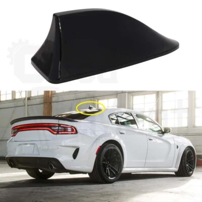 For Dodge Charger Challenger SXT SRT RT Fin Antenna Cover Car Radio AM/FM Aerial - Image 1 of 4