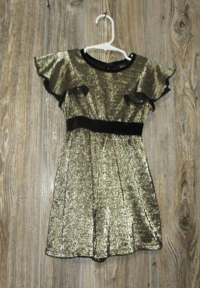 Art Class- Clothing Toddler Girls' Metallic Jumpsuit 12 Months