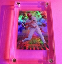 1998 Donruss Collections SAMPLE - Promo, #75 Reggie Sanders SSP Mint Reds