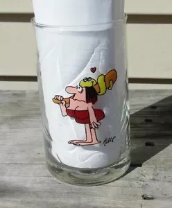 Vintage Arbys B.C. Ice Age Glas Collectors Series Glas 1981 - Bild 1 von 3