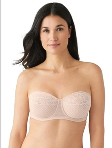 Wacoal 854310 Visual Effects Strapless Minimizer Bra - Picture 1 of 9