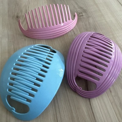 Lot 5 Vintage Goody Hair Comb Cincher Banana Clip 80s - Image 1 of 4