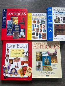 5 Books~Miller's Price Guides~1995 Hardcover~Understanding~Antiques~Collectables - Picture 1 of 9