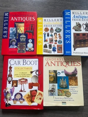 5 Books~Miller's Price Guides~1995 Hardcover~Understanding~Antiques~Collectables - Image 1 of 4