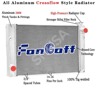 Radiador de 4 filas para New Holland C227 L218/L220 para Case SV185 TR270 47946380 Foto 1 de 4