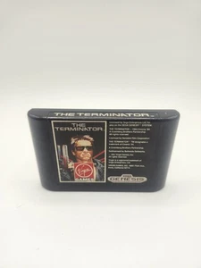 The Terminator (Sega Genesis, 1991) Tested Mint Retro Loose Game Only Authentic - Picture 1 of 7