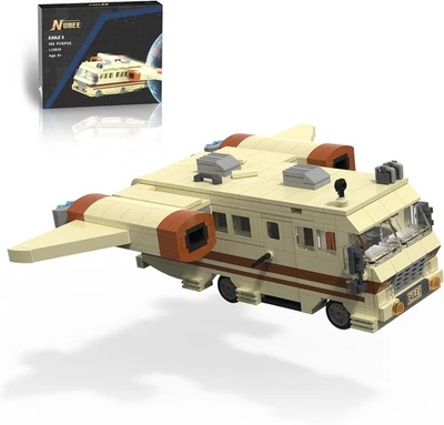 Juego de construcción Spaceballs Eagle 5, modelo de coche de película espacial modelo sin usar con cabina secreta Foto 1 de 4