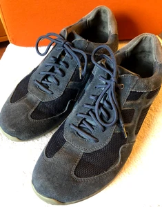 CAMEL ACTIVE, Herrenschuhe 44, blaugrau Leder, Stoffeinsätze - Bild 1 von 8