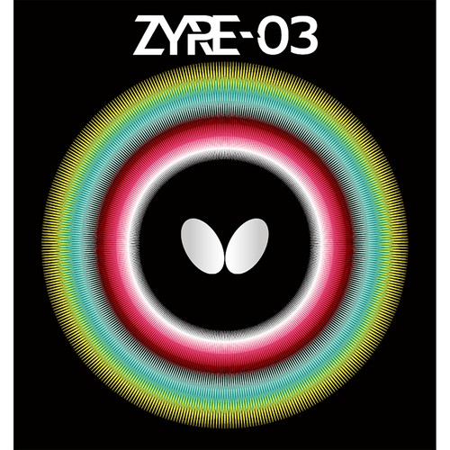 Butterfly ZYRE-03 Red 2.7tk Table Tennis Rubber 06140 Japan Made