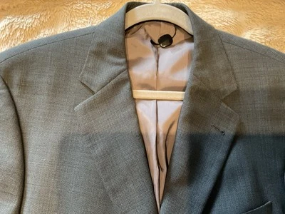 Abrigo deportivo Boss Hugo Boss gris talla 42 alto 85 % lana 15 % nailon nuevo sin etiquetas Foto 1 de 4