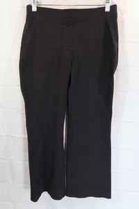 Spanx Women's Capri Pant Black Pockets Size Medium (30X24) Straight Leg - Picture 1 of 8