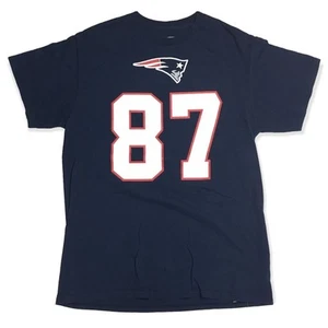 NFL New England Patriots Gronkowski Graphic T-Shirt Medium Unisex - Picture 1 of 5